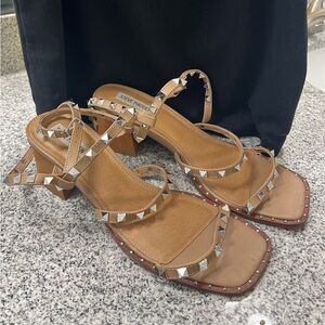 Steve Madden Studded Strappy Low Heels